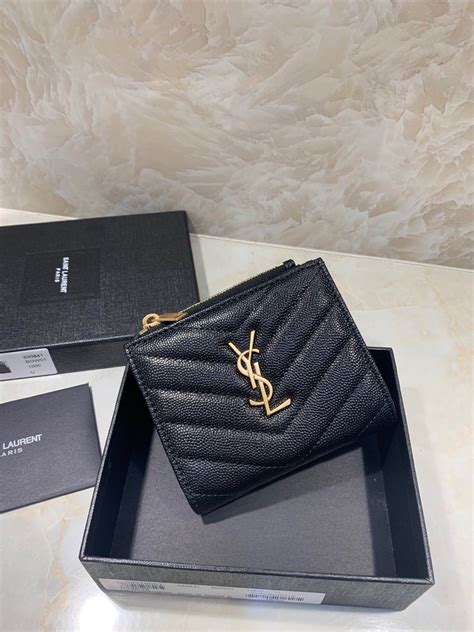 ysl zip coin purse review|More.